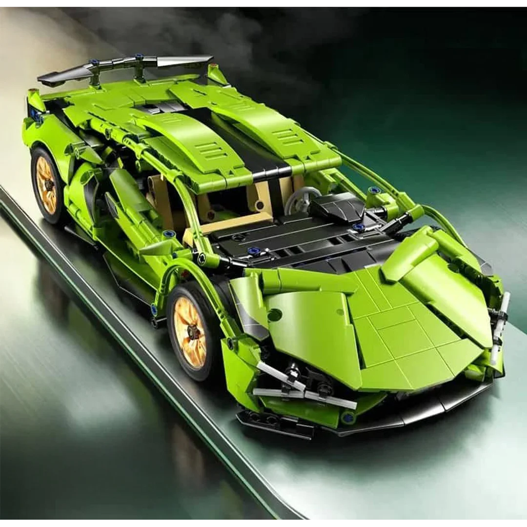 Zestaw Klocków Auto Sportowe
