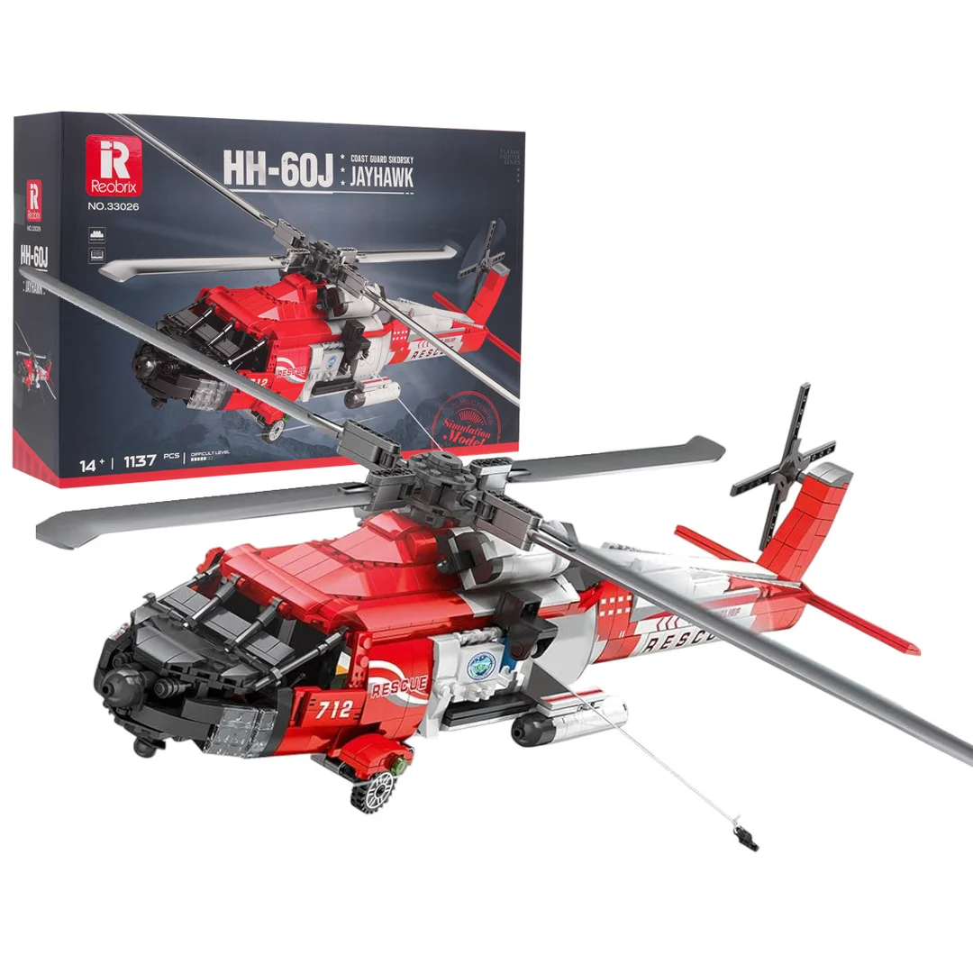 Zestaw Klocków Helikopter