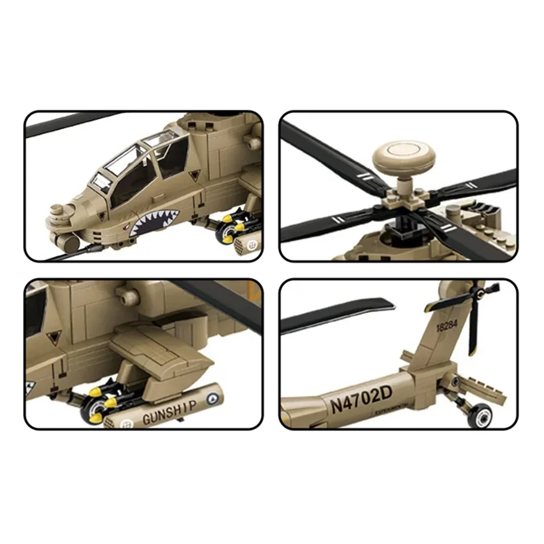 Zestaw Klocków Helikopter