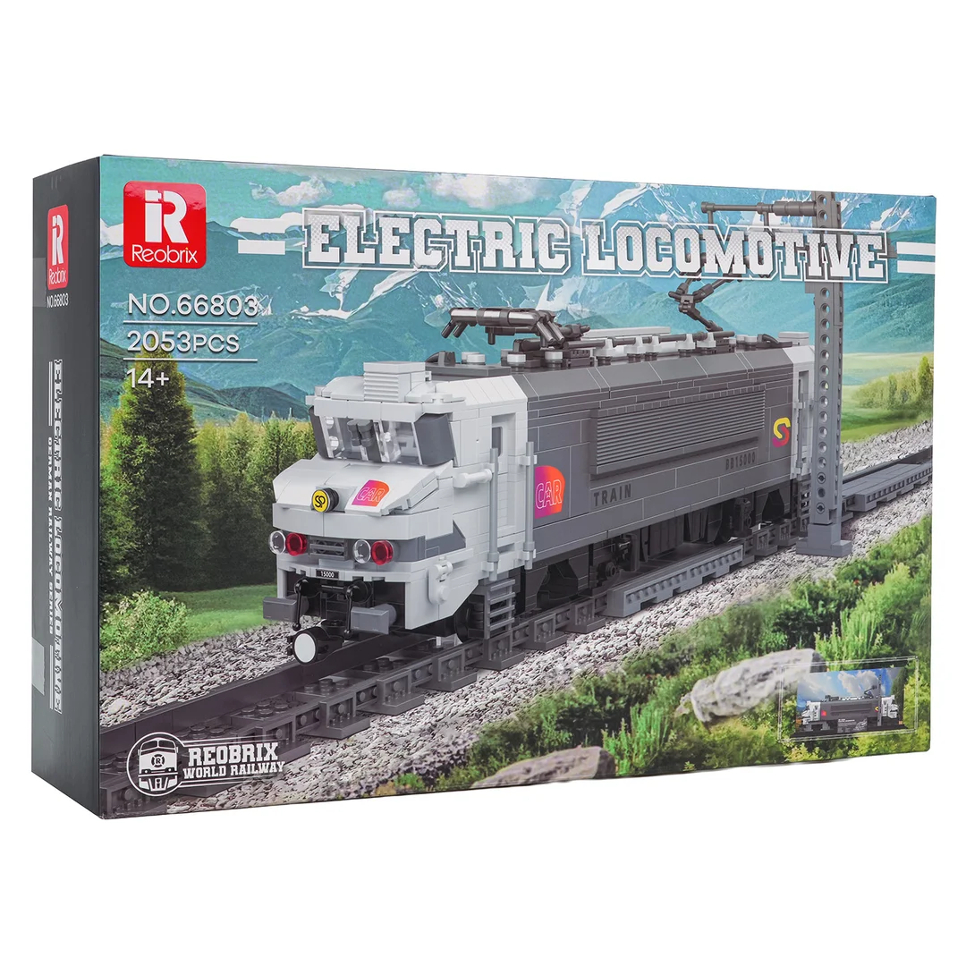 Zestaw Klocków Lokomotywa