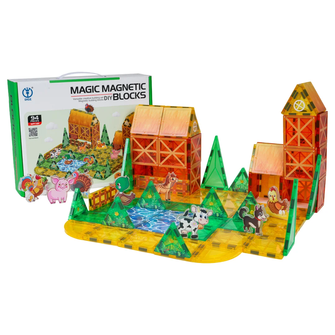 Zestaw Klocków Magnetycznych