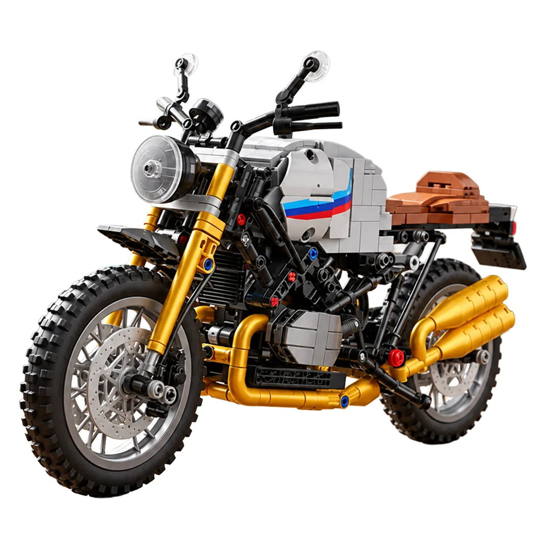 Zestaw Klocków Motocykl