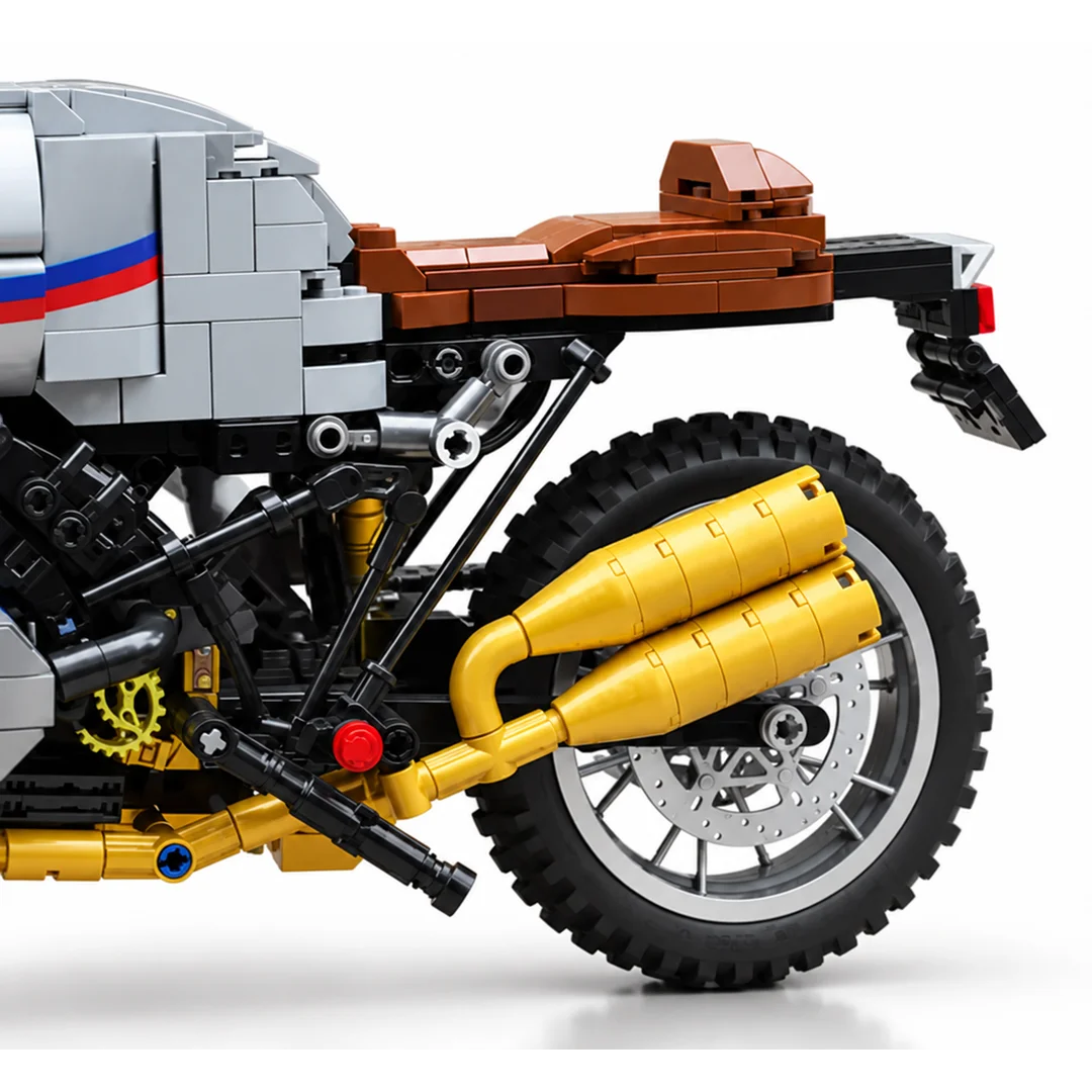 Zestaw Klocków Motocykl