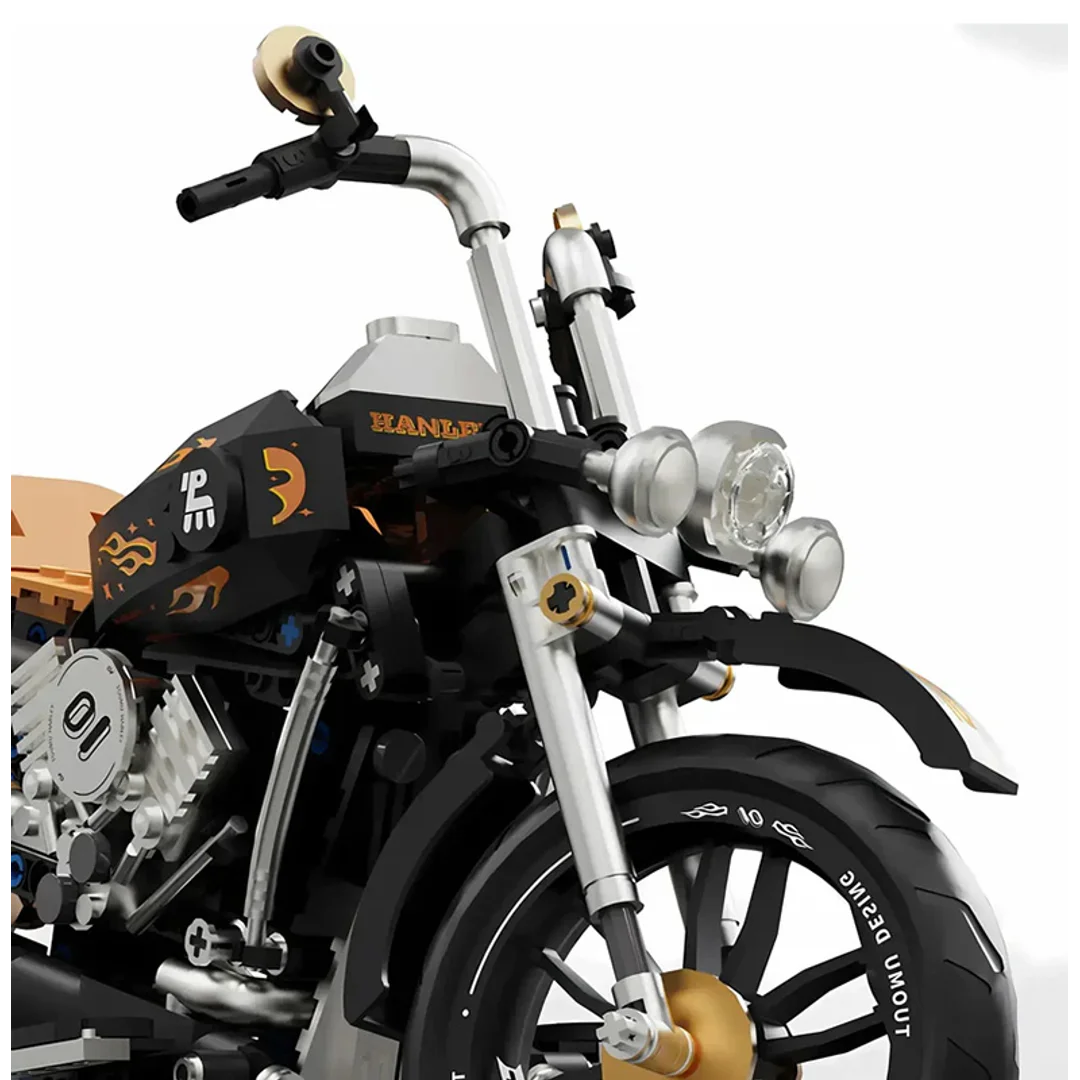 Zestaw Klocków Motocykl