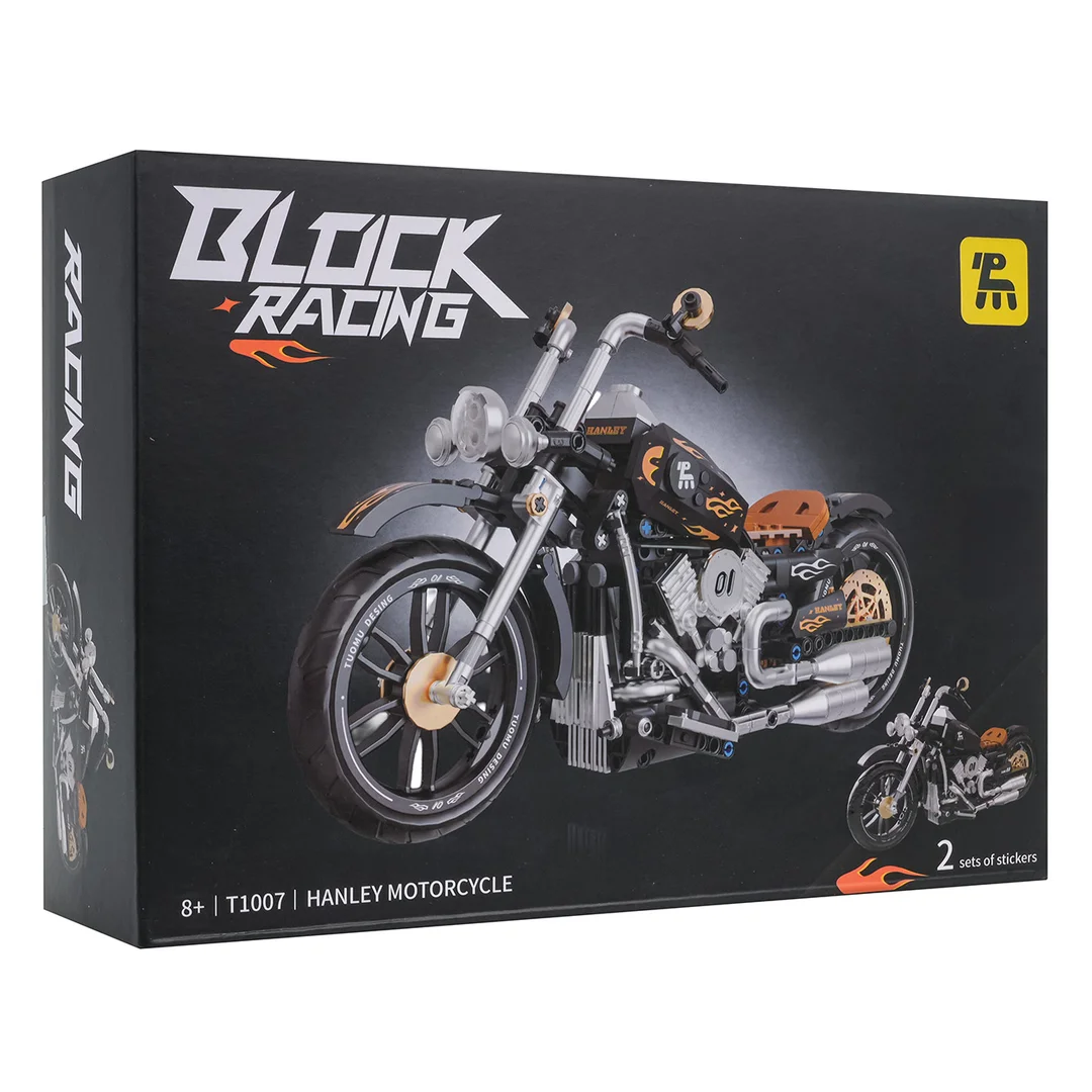 Zestaw Klocków Motocykl