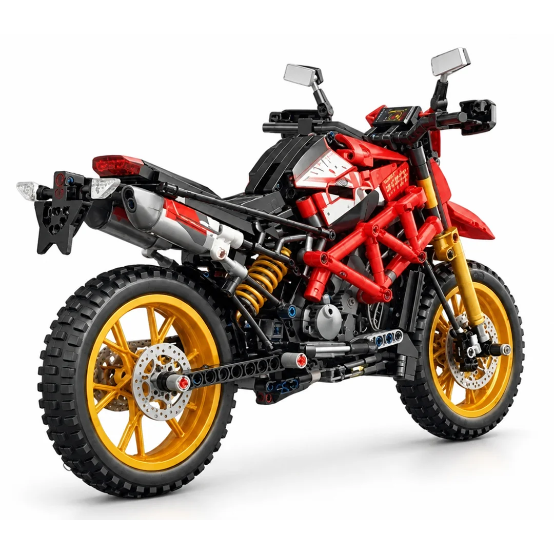 Zestaw Klocków Motocykl
