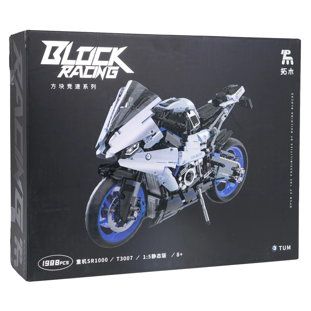 Zestaw Klocków Motocykl