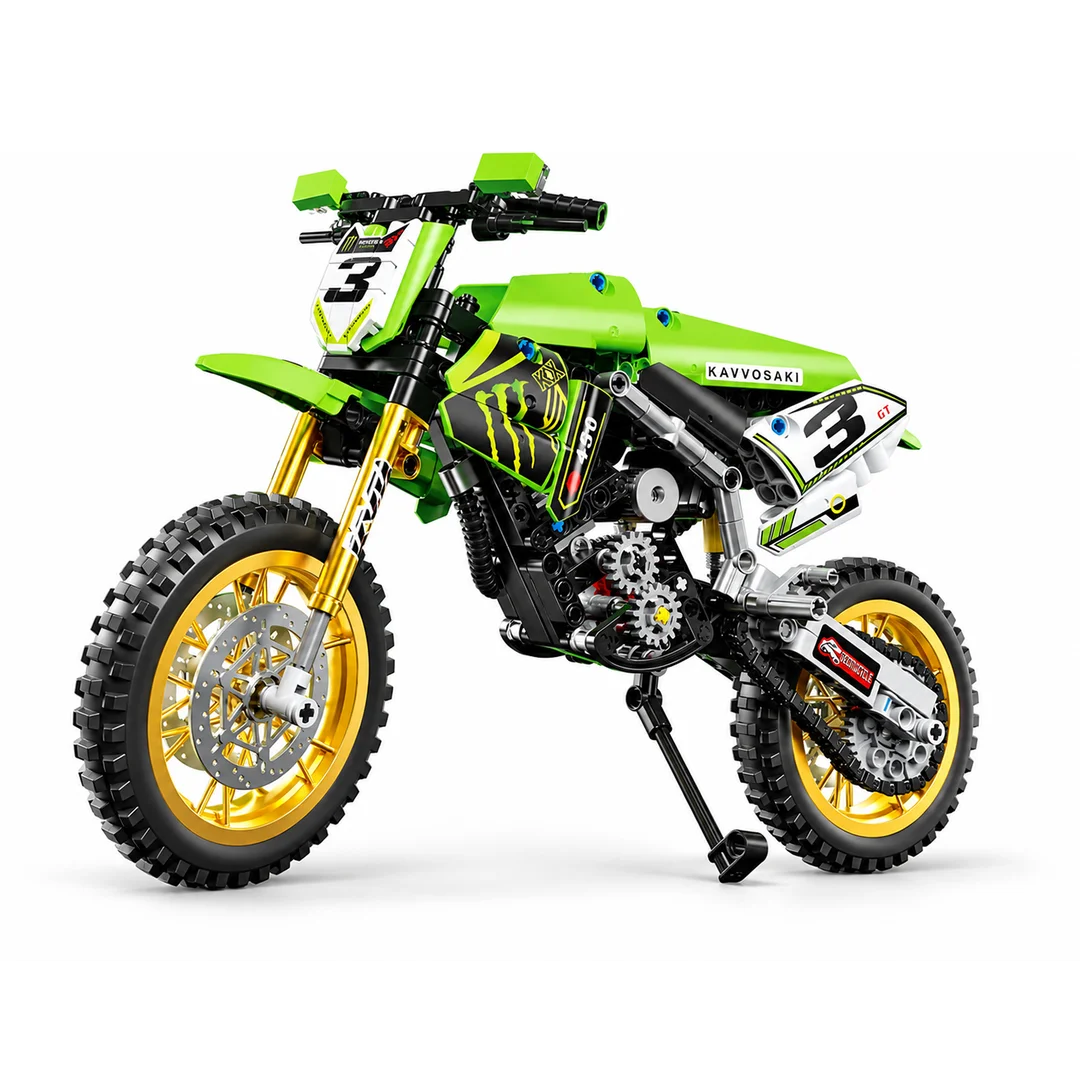 Zestaw Klocków Motocykl