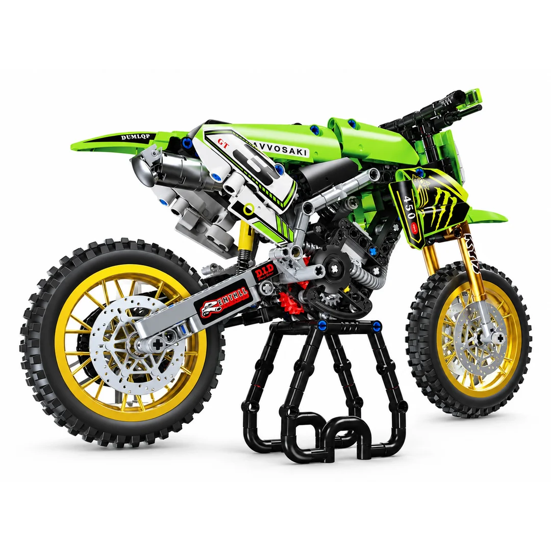 Zestaw Klocków Motocykl