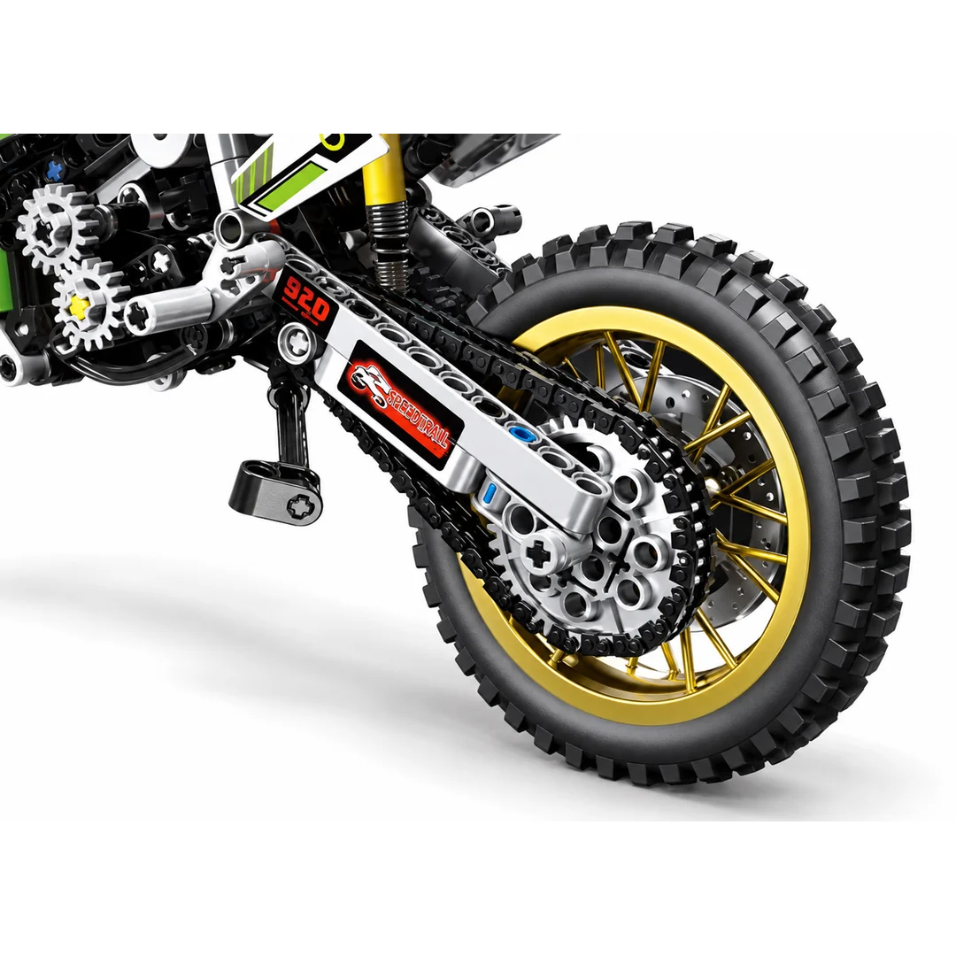 Zestaw Klocków Motocykl