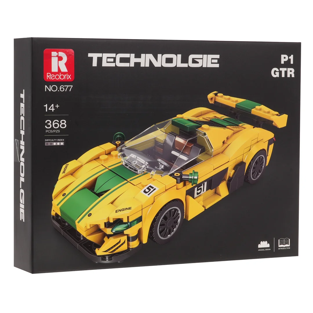 Zestaw Klocków Technicznych auto sportowe