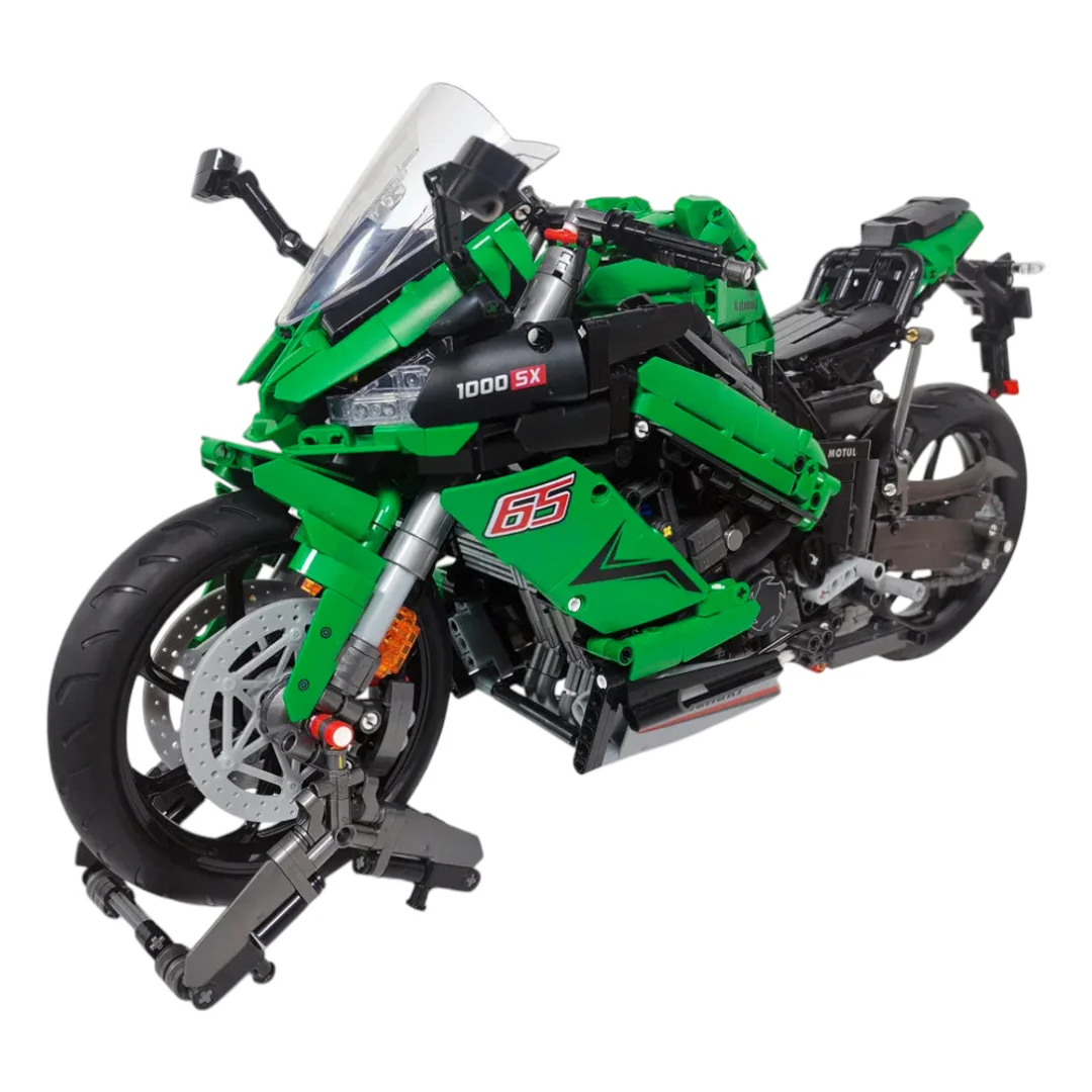 Zestaw Klocków technicznych Motocykl Sportowy