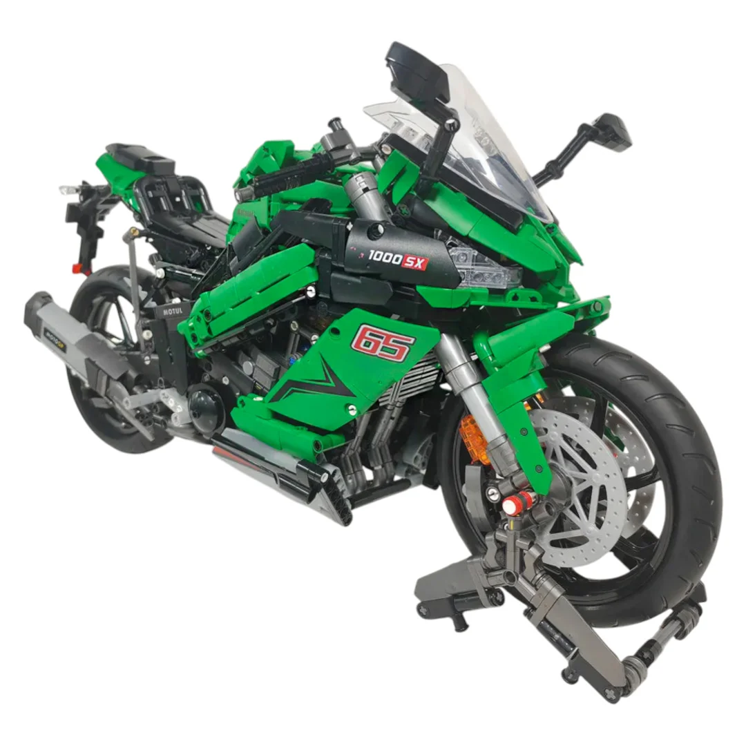 Zestaw Klocków technicznych Motocykl Sportowy