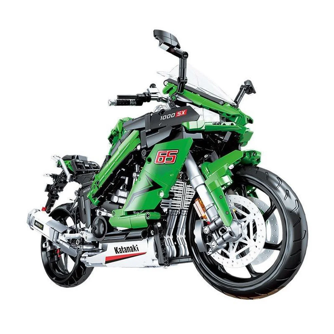 Zestaw Klocków technicznych Motocykl Sportowy