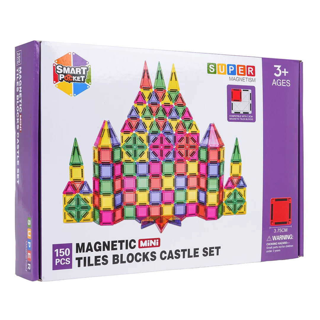 Zestaw Kolorowych Klocków Magnetycznych