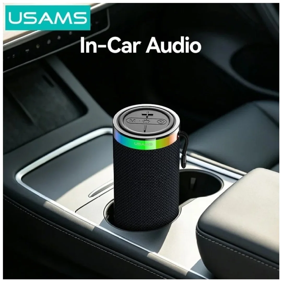 Głośnik bezprzewodowy Usams YX018 Portable Bluetooth 5.4 czarny