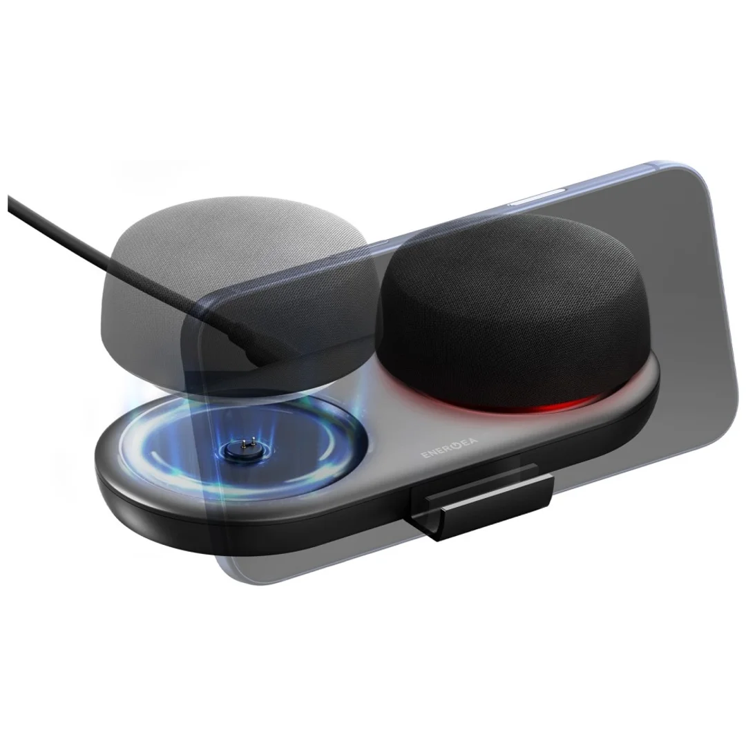 Głośniki Bluetooth Energea Magaudio Aura Dual ze stacją czarny