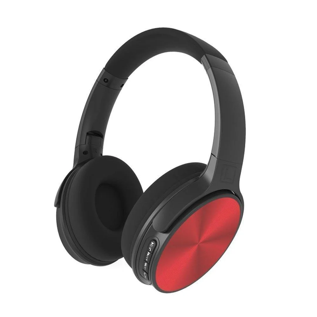 Bezprzewodowe słuchawki V-TAC bluetooth obrotowe 500mAh czerwone VT-6322-R