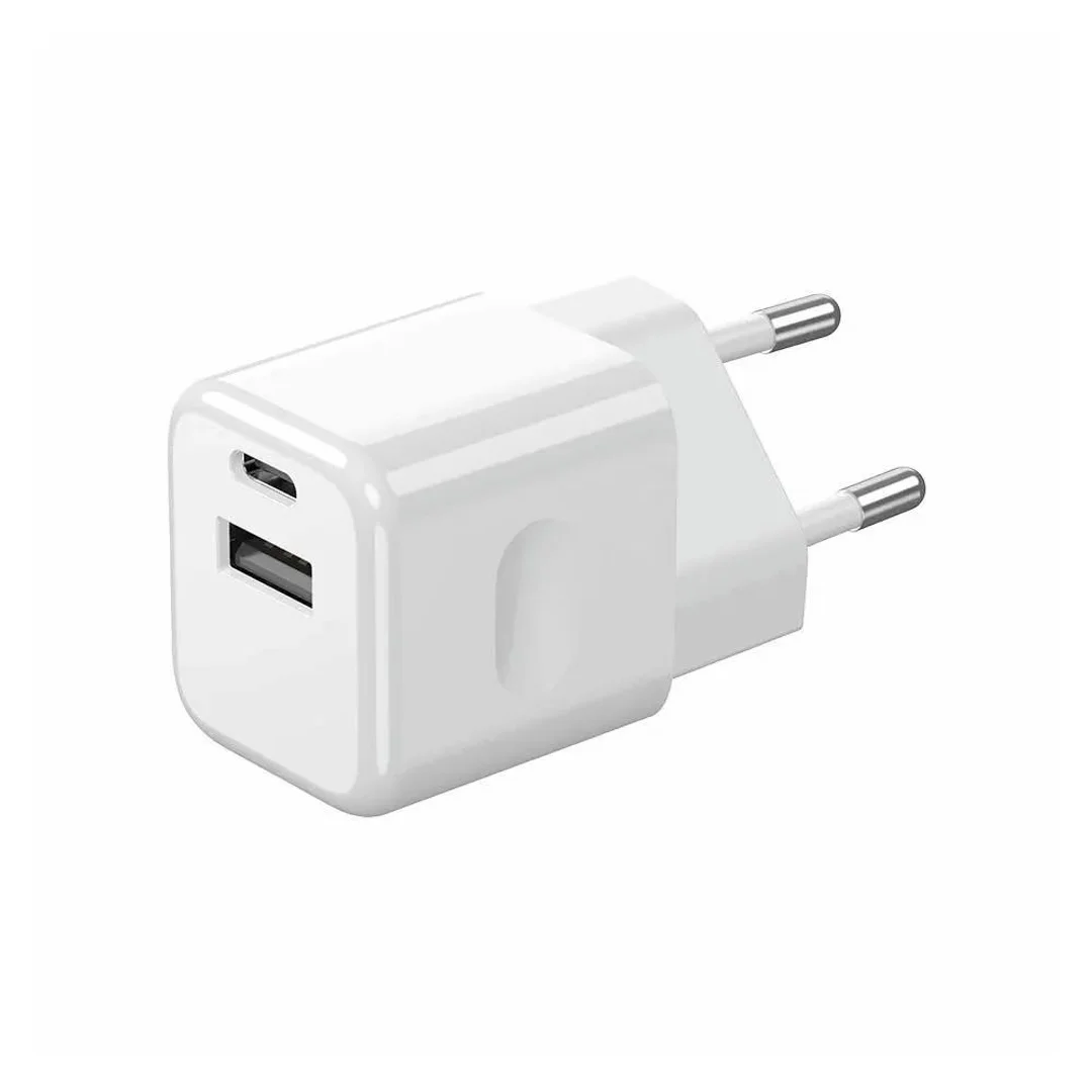 Ładowarka USB V-TAC szybka 30W biała mini dual USB type-A type-C VT-5330-W - 6