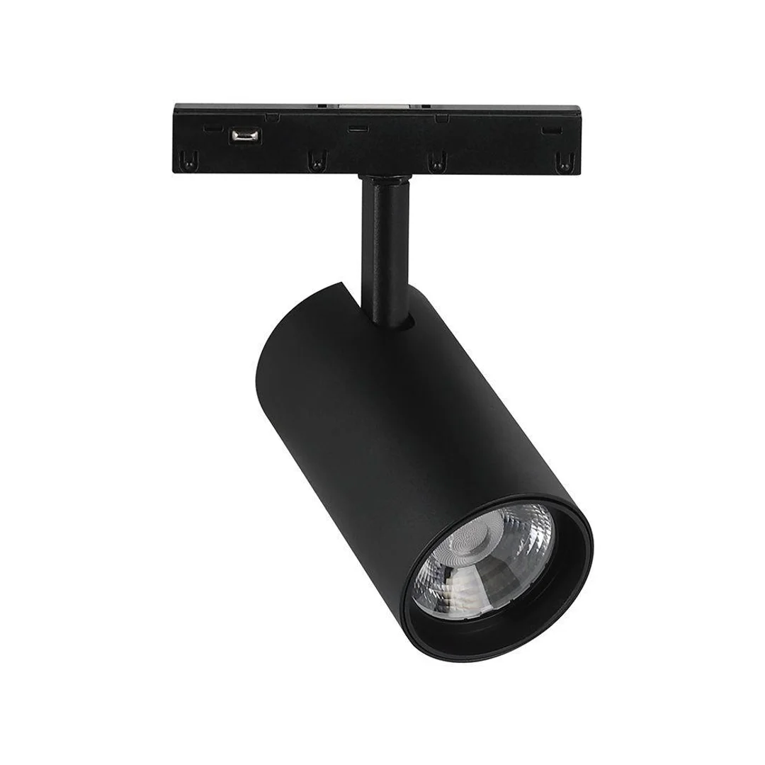 Oprawa szynoprzewód 48V V-TAC 10W 48V LED projektor czarny VT-40012 4000K 950lm 3 lata gwarancji