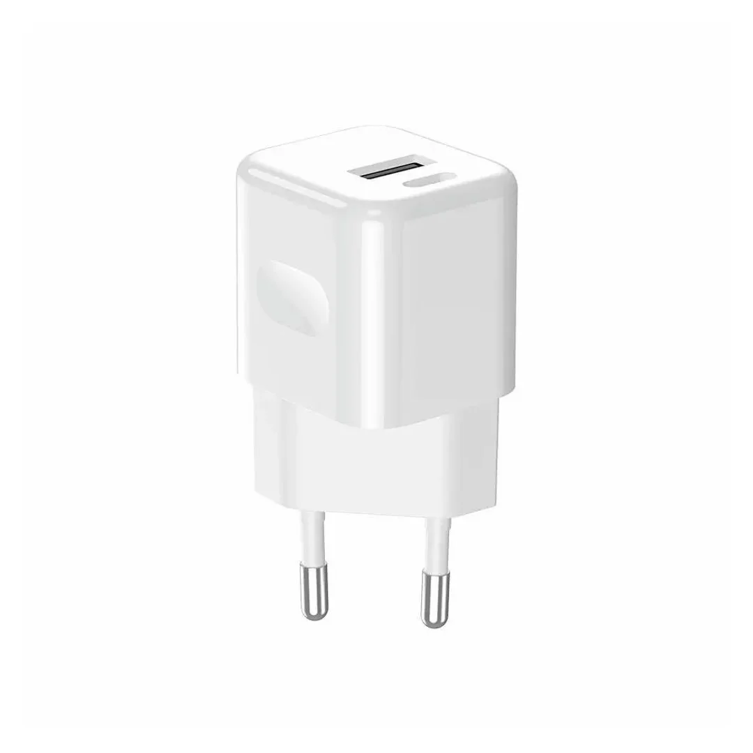 Ładowarka USB V-TAC szybka 30W biała mini dual USB type-A type-C VT-5330-W - 4