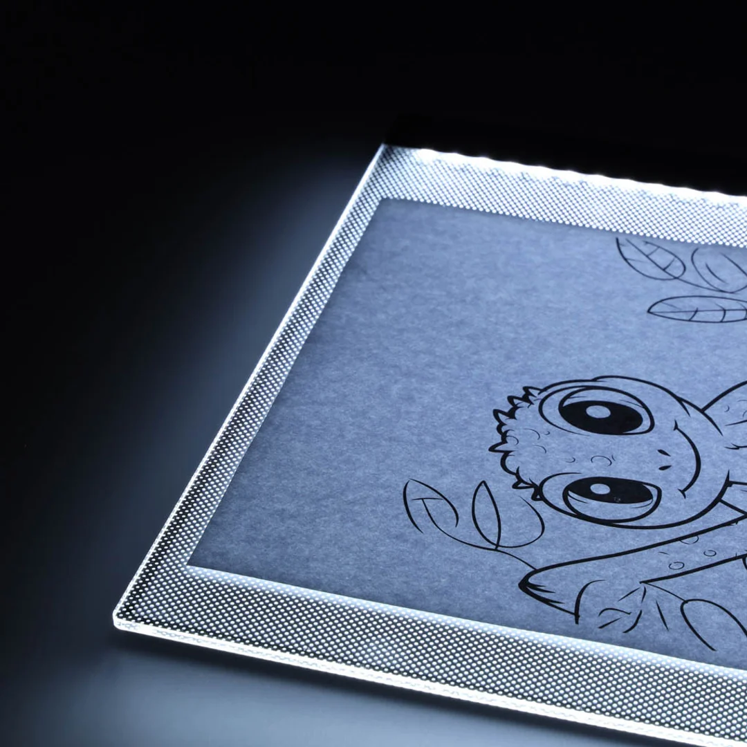 Deska kreślarska tablica tablet graficzny kalka do rysowania podświetlana