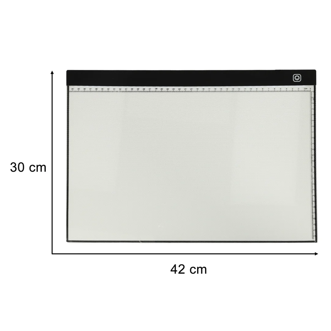 Deska kreślarska tablica tablet graficzny kalka do rysowania podświetlana