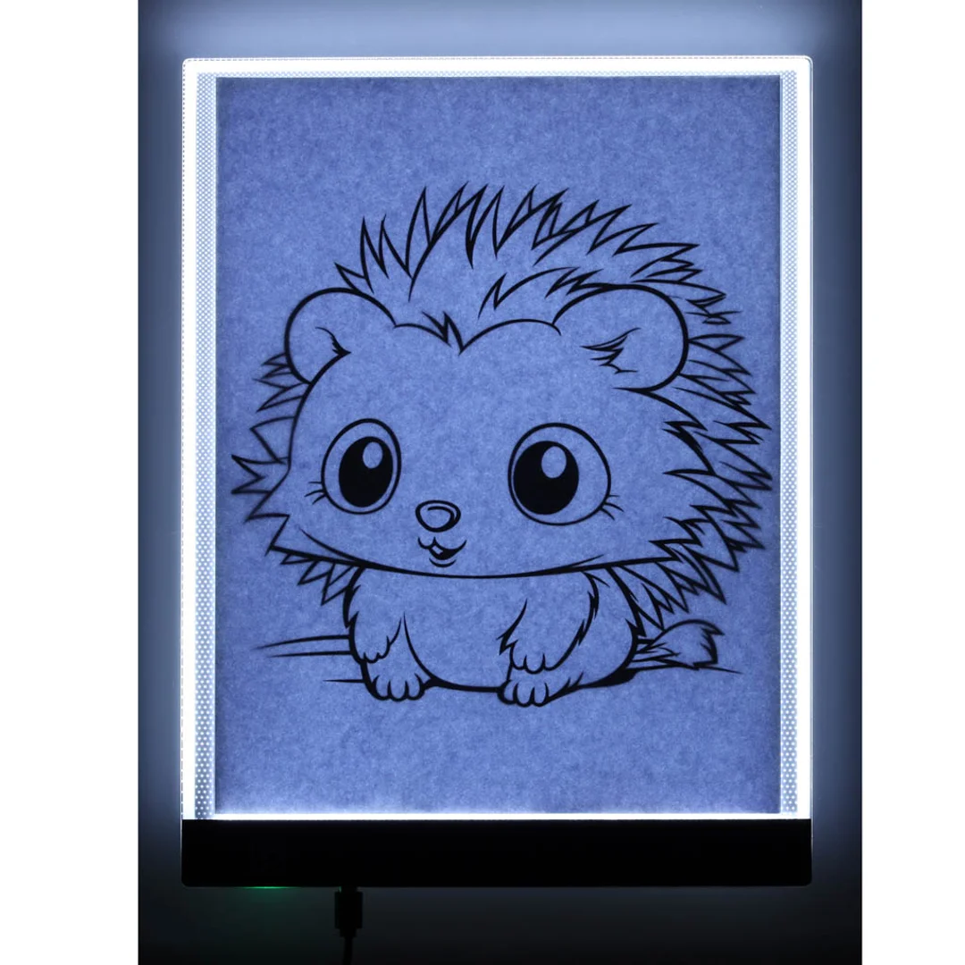 Deska kreślarska tablica tablet graficzny kalka do rysowania podświetlana