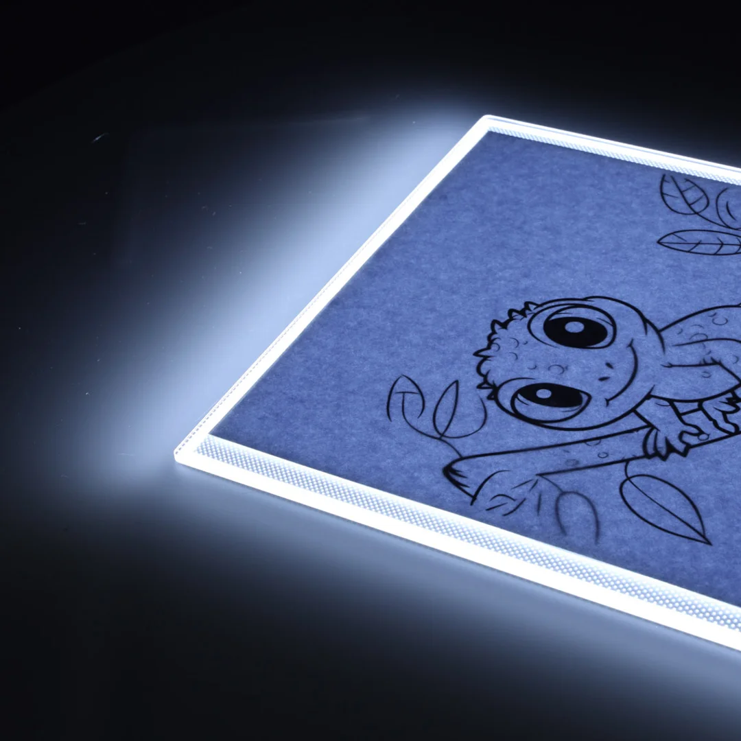 Deska kreślarska tablica tablet graficzny kalka do rysowania podświetlana