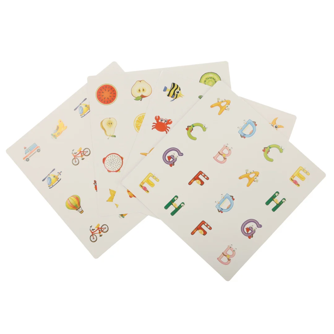 Gra planszowa memory montessori zestaw puzzle drewniane karty