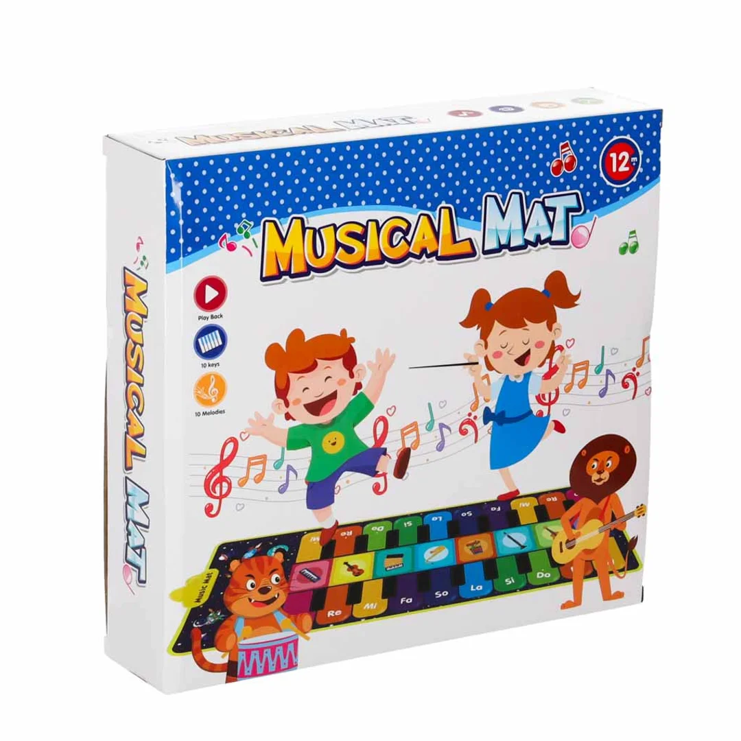 Mata do tańczenia dla dzieci interaktywna instrumentów melodii