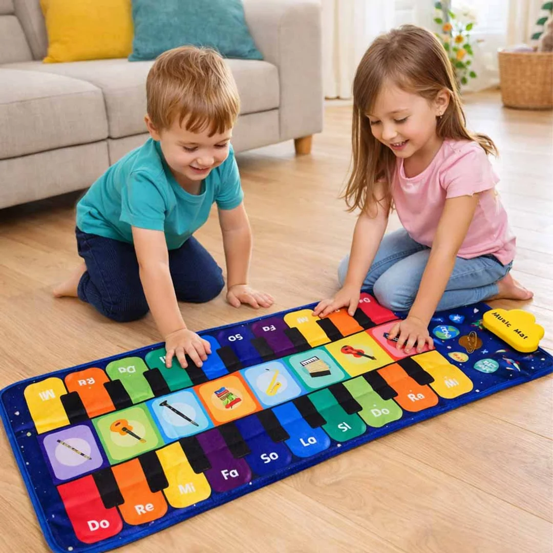 Mata do tańczenia dla dzieci interaktywna instrumentów melodii