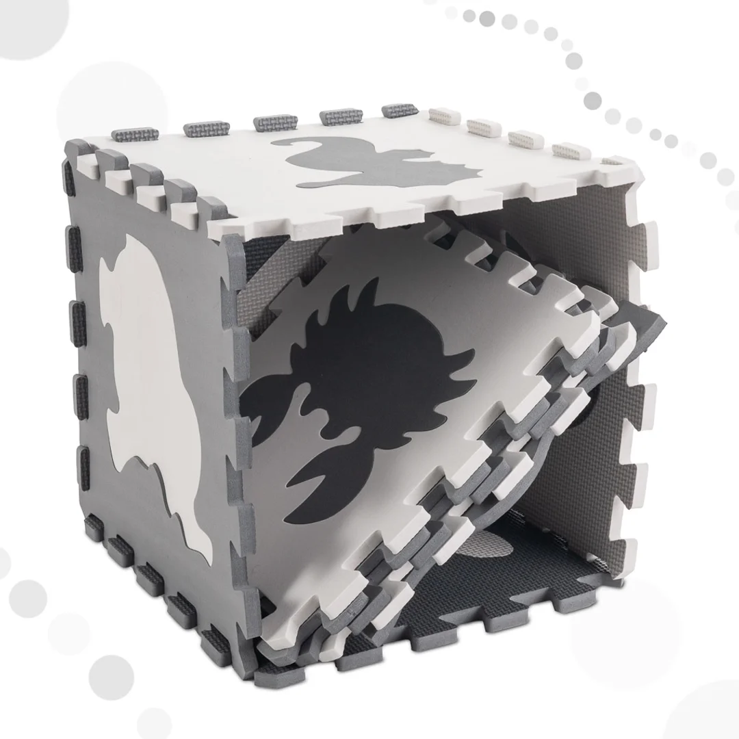 Mata edukacyjna dla dzieci piankowa puzzle elementów