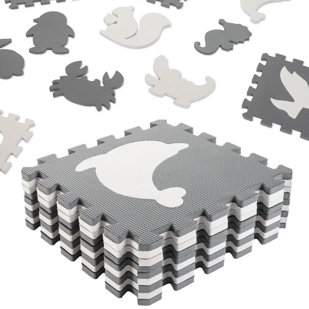 Mata edukacyjna dla dzieci piankowa puzzle elementów