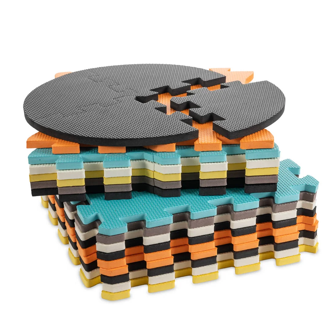 Mata edukacyjna piankowa puzzle zwierzątka elementów