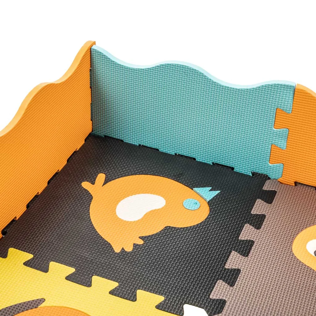 Mata edukacyjna piankowa puzzle zwierzątka elementów