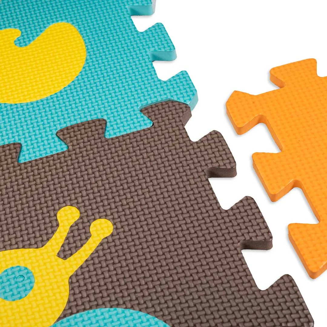 Mata edukacyjna piankowa puzzle zwierzątka elementów