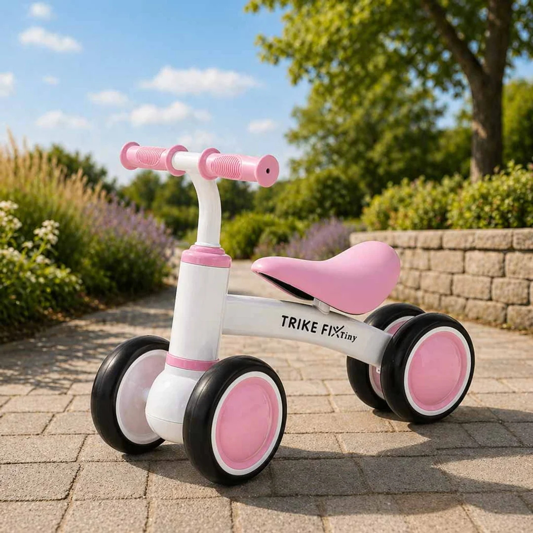 Rowerek biegowy Trike Fix rower jeździk różowy