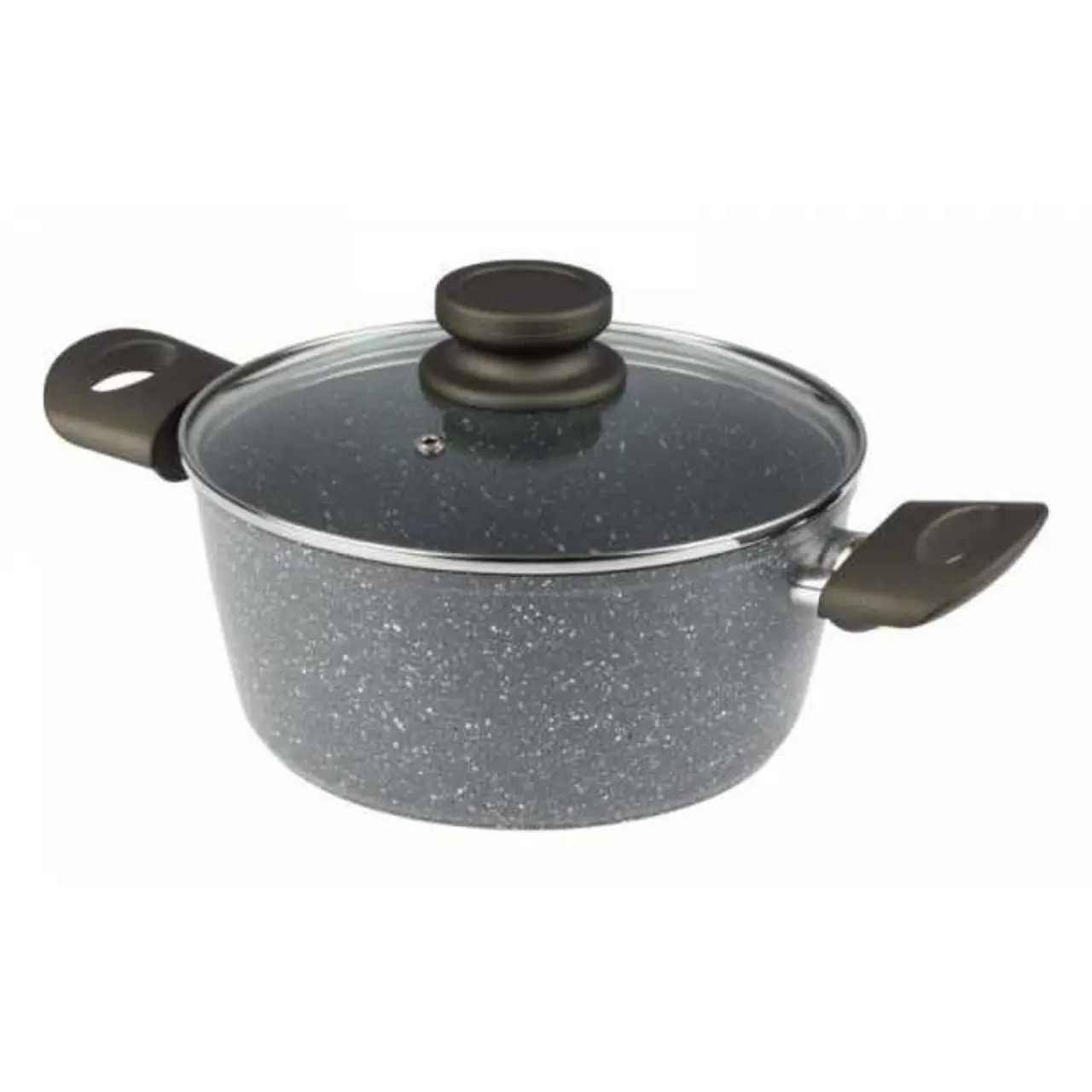 Garnek aluminiowy z powłoką nieprzywieralną 20cm/2,4L Stone