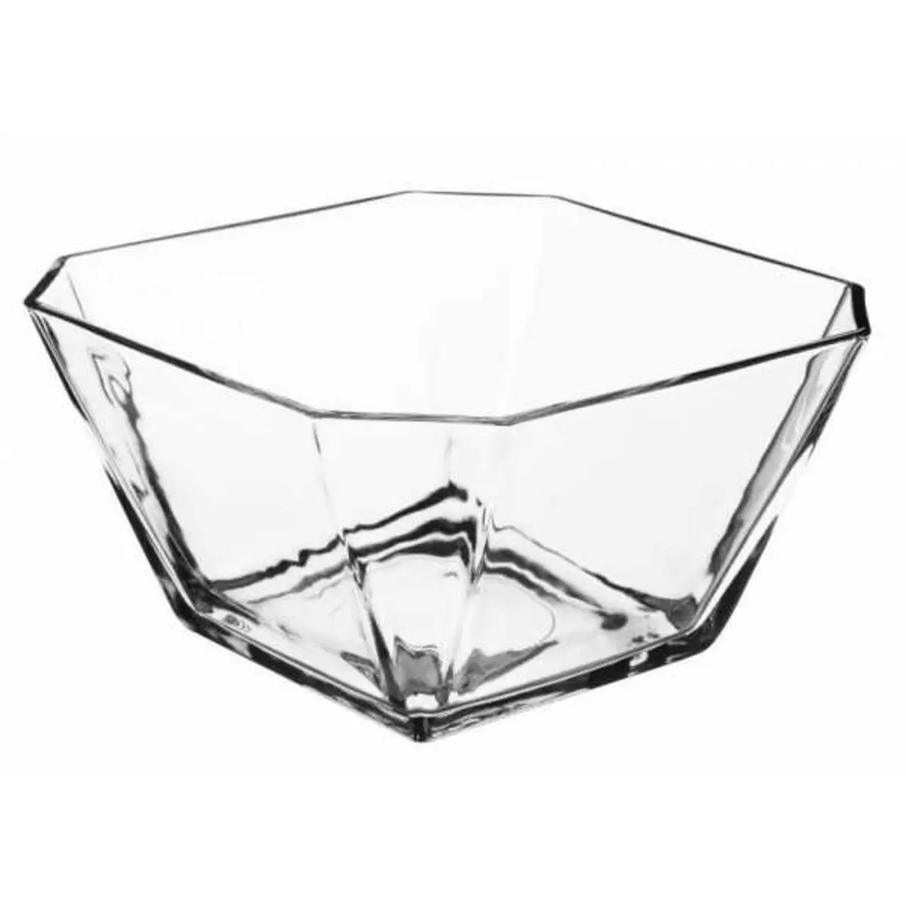 Salaterka szklana, na przystawki, misa szklana 19,6cm Ally