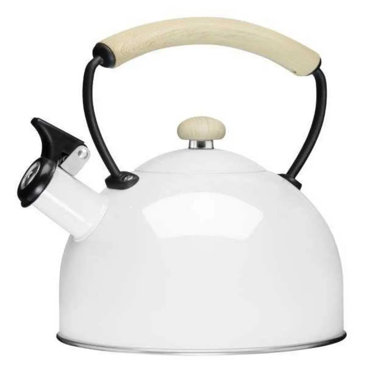 Czajnik nierdzewny gaz indukcja 2,3L Alexader biały 25882