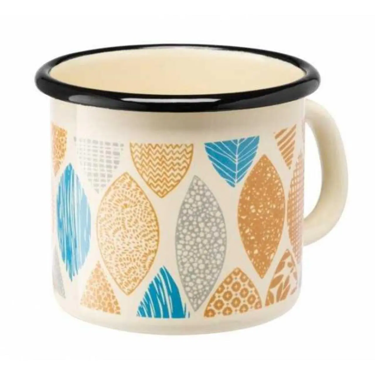 Kubek emaliowany z kalką 9cm 0,5L PRIMERO, WZ1