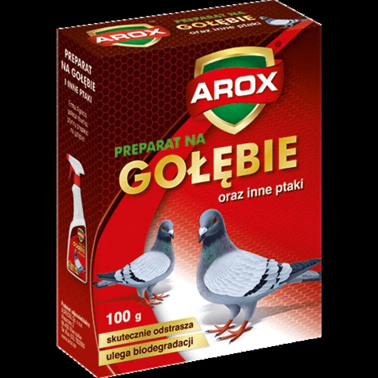 Preparat na gołębie oraz inne ptaki AROX 100g