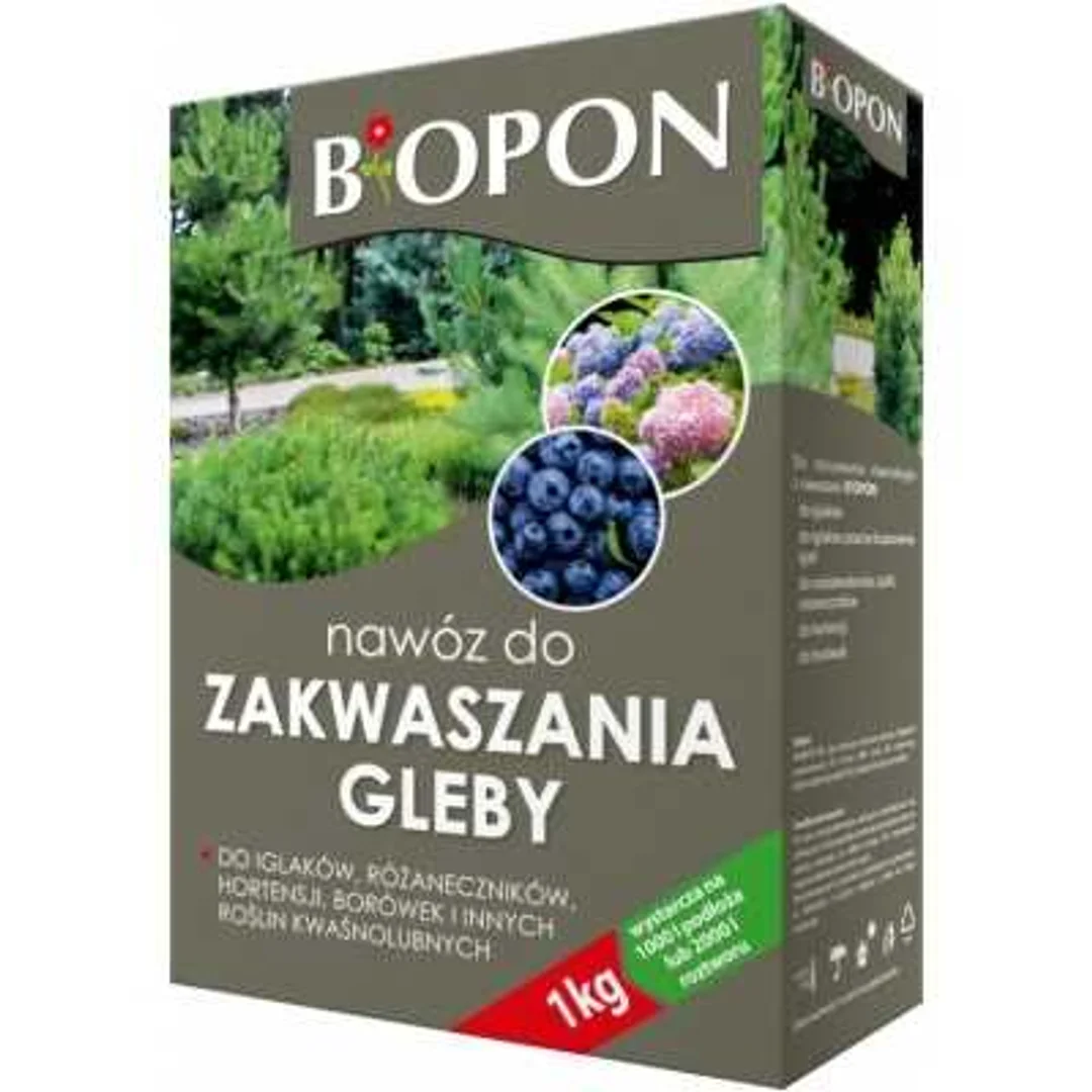 BIOPON,,DO ZAKWASZANIA GLEBY 1KG