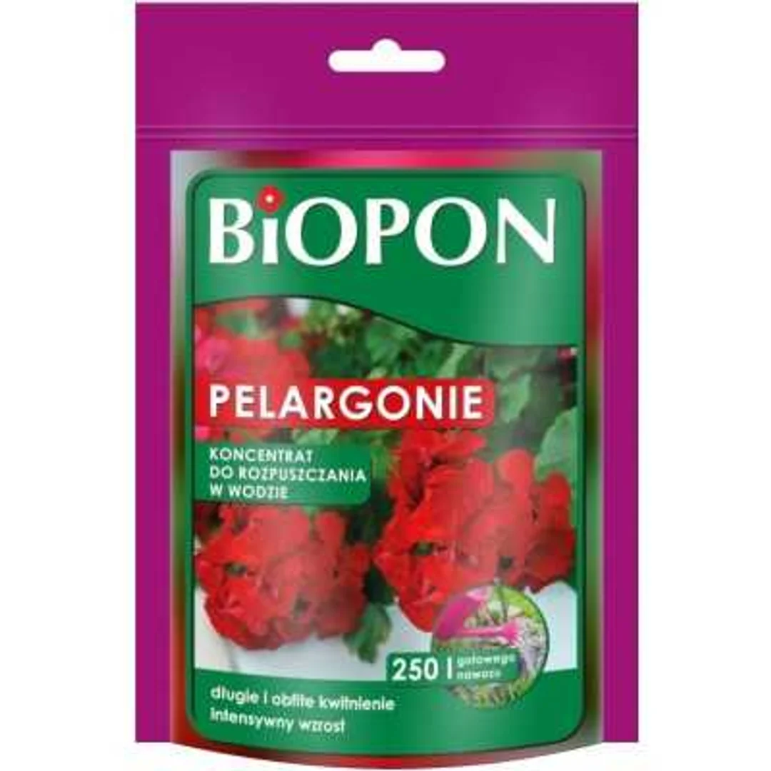 BIOPON,koncentrat rozpuszczalny 250g do pelargonii