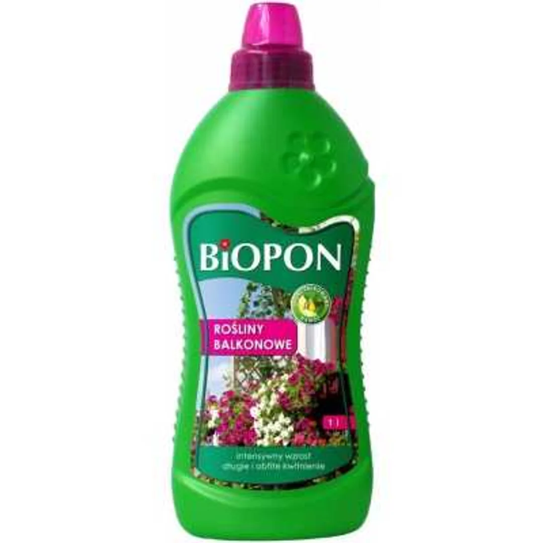 BIOPON,,NAWÓZ DO ROŚLIN BALKONOWYCH PŁYN 1L