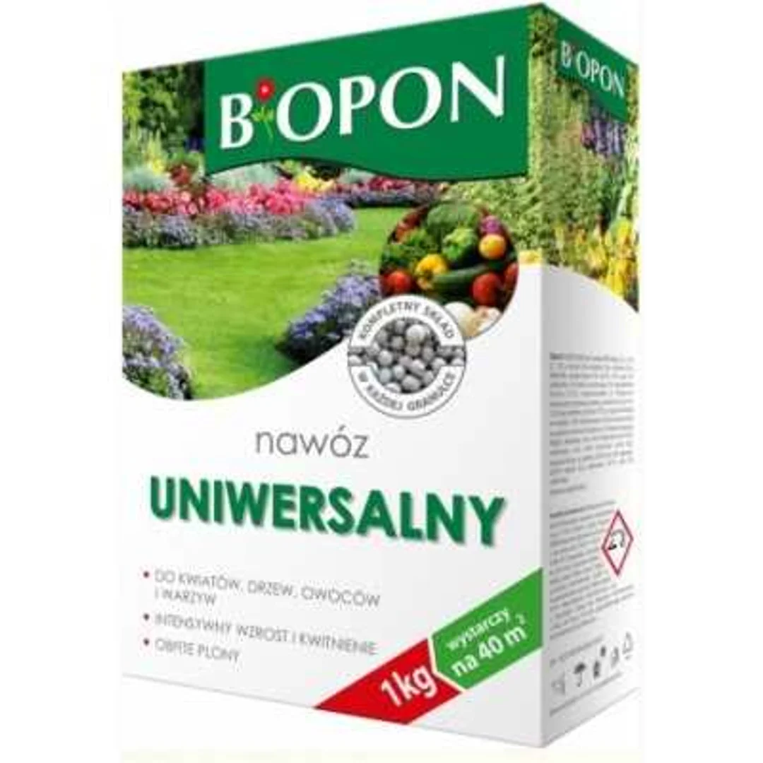BIOPON NAWÓZ UNIWERSALNY GRANULAT 1kg