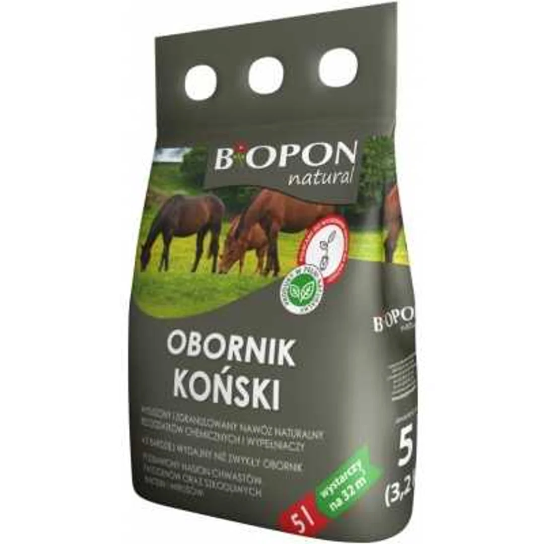 BIOPON,,OBORNIK NATURAL GRANULOWANY KOŃSKI 5L