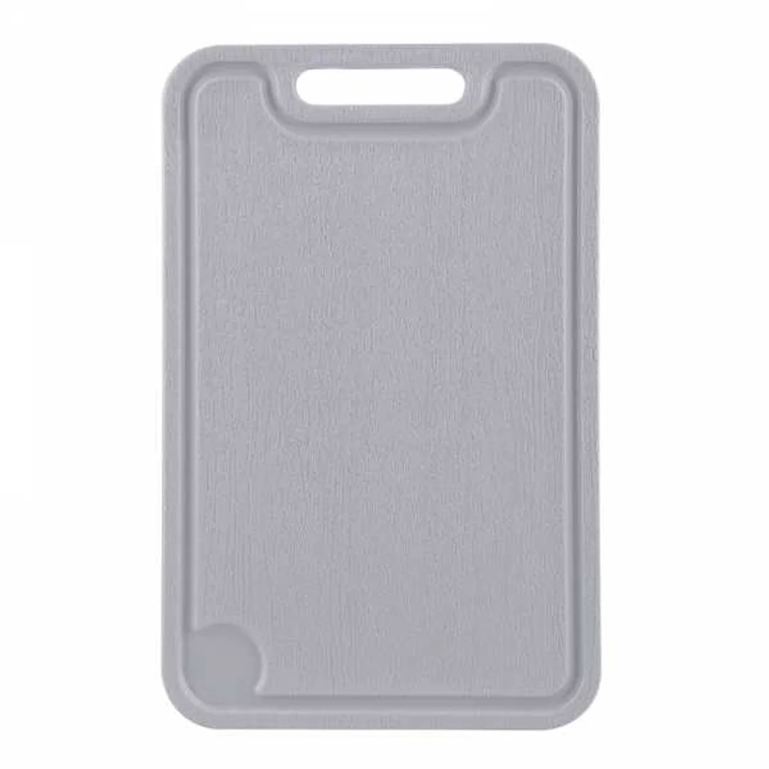 Deska do krojenia plastikowa 31,5x20cm szara MOLLY
