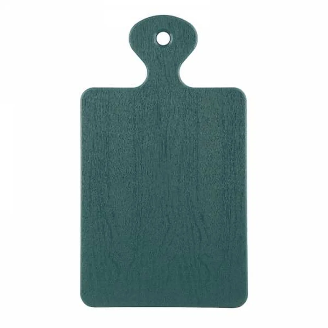 Deska do krojenia z rączką plastikowa 30x17cm zielona MOLLY